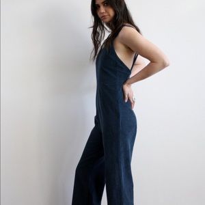 Paloma Wool Hockey Jumpsuit, blue corduroy, 34 xs